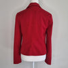 Dotti Red Single-Button Blazer Red Size 10