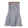 Polly Strapless Striped Dress Size 6 AU
