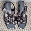 Saimon Made in Italy Leather Sandals 10 AU