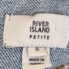 River Island Petite Blue Denim Jacket Size 8