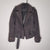 Cristal Grey Wool Blend Belted Jacket | Size Small (AU 6–8) | Classic Winter Coat
