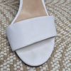 Tony Bianco White Leather Heels White Size AU 7