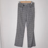 Laura Ashley Black and White Plaid Trousers - Size 6 AU