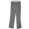 Laura Ashley Black and White Plaid Trousers 6 AU