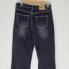 White Fox Boutique Women's Black Jeans - Boot Cut - Size XS (6 AU)