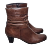 Sandler Brown Leather Ankle Boots – Size 36B (AU 5.5–6)