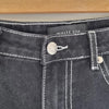 White Fox Boutique Women's Black Jeans - Boot Cut - Size XS (6 AU)