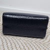 Arcad G. Versace Black Croc-Embossed Frame Bag Italy Spain