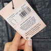 Croc Pocket Detail Black Faux Leather by Missguided- Mini Skirt Size 8 AU