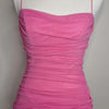 Hello Molly Pink Ruched Mini Dress Pink Size 8 AU