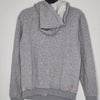 Adidas Grey Hoodie with Coral Logo