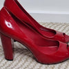&nbsp;DKNY Red Patent Leather Heels 8 AU