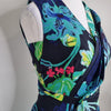 Country Road Tropical Floral Sleeveless Midi Dress Size AU 4