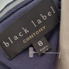 Black Label Contony Navy Blue Beaded Formal Gown Size AU 8