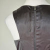 Cue Charcoal Grey Satin Cocktail Dress Grey Size 8 AU