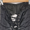 Thats So Fetch Black Strapless Corset Mini Dress Black 12 AU