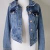 River Island Petite Blue Denim Jacket Size 8
