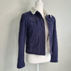 Piping Hot Corduroy Sherpa-Lined Jacket Blue Blue Size AU 8
