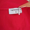 That's So Fetch Red Ribbed Mini Dress 8 AU