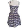 Dotti Multicolour Geometric Print Mini Dress Size 8 AU