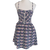 Dotti Multicolour Geometric Print Mini Dress Size 8 AU