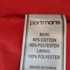 Portmans Orange Trench Coat Size AU 6