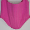 Ghanda Pink Corset Top With Zipper Back S