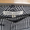 Laura Ashley Black and White Plaid Trousers - Size 6 AU