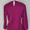 David Lawrence 3 4 sleeve cowl neck sweater. 100 wool. Pink