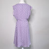 Portmans Lilac Polka Dot Midi Dress – Size 16 AU