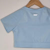 Elite Eleven Baby Blue Cut Out Crop Top – Size S
