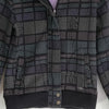 Black and purple O'Neill zip-up jacket. Fleece teddy 8