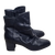 Supersoft by Diana Ferrari Black Leather Ankle Boots 40