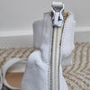 Tony Bianco White Leather Heels White Size AU 7