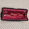 Elegant Monsoon Accessories Black Sequin Clutch EveningBag