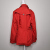 Savannah Red Double-Breasted Trench Coat Approx AU Red 14