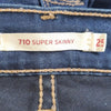 Levi’s 710 Super Skinny Jeans – W25 L30 Size 6 AU