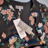 Tokito Black & Pink Floral Maxi Dress 6 AU