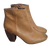 Django &amp; Juliette Tan Leather Ankle Boots – Size EU 37 (AU 6.5–7)