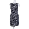 Chic Tokito Sleeveless Dress Black And White Floral 10 AU