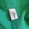 Dian Yi Liam Green Blouse with faux Pearl Collar Green