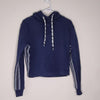 Lorna Jane Navy Cropped Hoodie Size AU 8