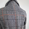 Dotti Checkered Belted Longline Coat Size AU 10