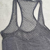 Lorna Jane Grey Mesh Tank Top XS