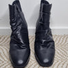 Supersoft by Diana Ferrari Black Leather Ankle Boots 40