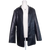 Luck And Trouble Black Faux Leather Blazer Black Size 6 AU