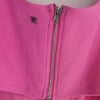Ghanda Pink Corset Top With Zipper Back S