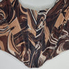 whitefox White Fox brown and tan corset top. condition.
