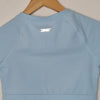 Elite Eleven Baby Blue Cut Out Crop Top – Size S