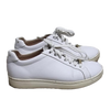 Bared Footwear White Leather Sneakers 6 AU